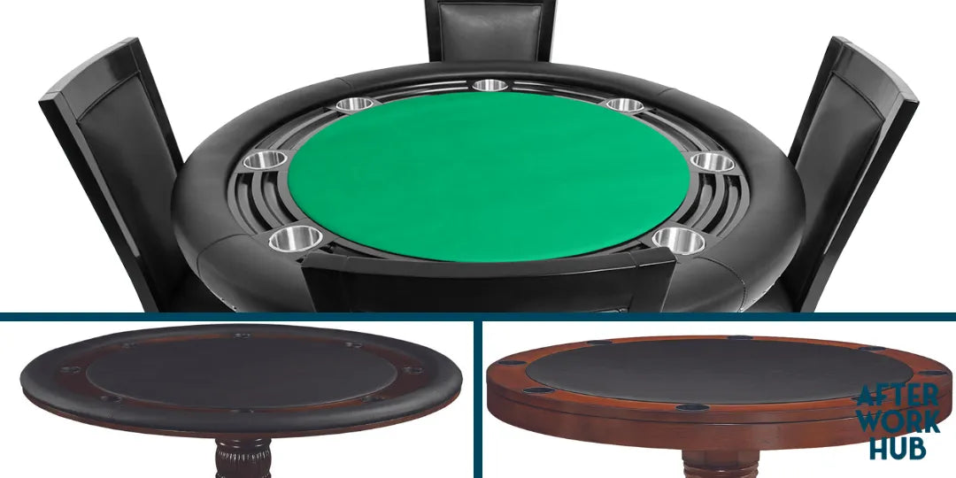 Poker table for 8 players