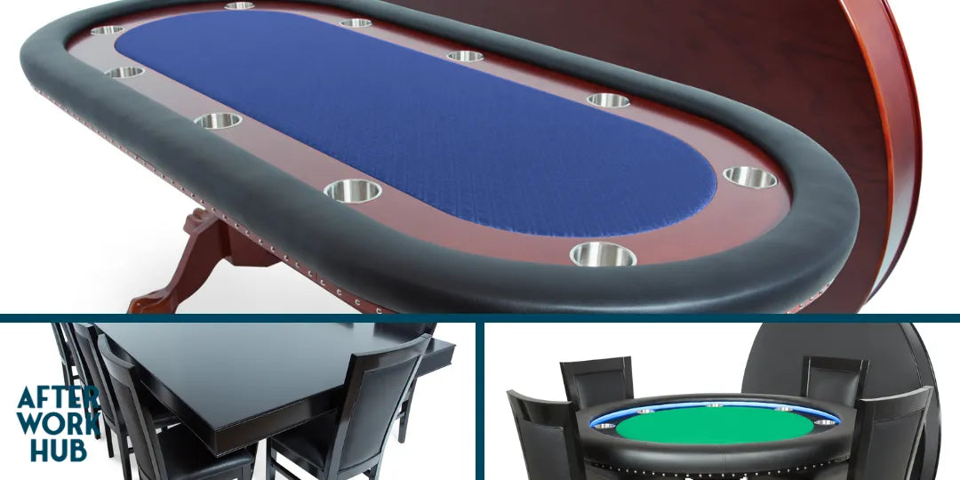 Poker table with dining top