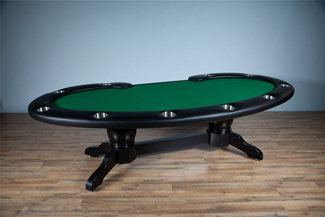 BBO Prestige X Oval Poker Table Set With Chairs
