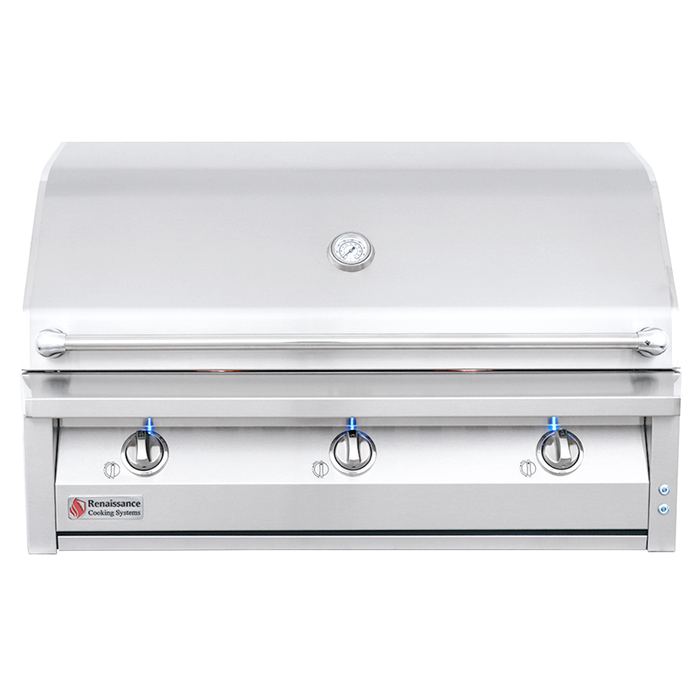 RCS American Renaissance Grill 42 Inch 3-Burner Built-In Gas Grill