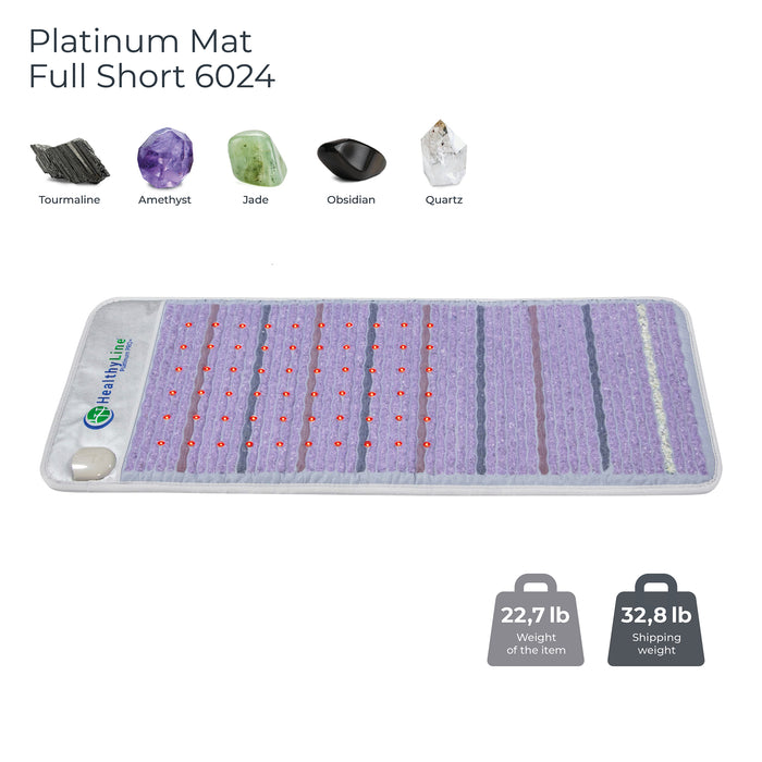 HealthyLine Platinum Mat Full Short 6024 with 30 Photon LED and advanced PEMF