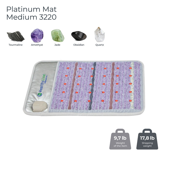 HealthyLine Platinum Mat™ Medium 3220 Firm - Photon Advanced PEMF InfraMat Pro®