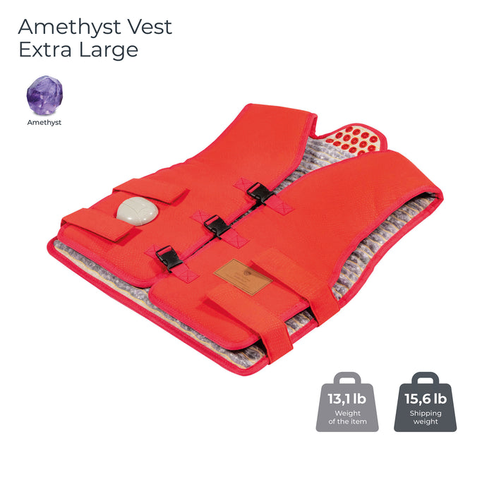 HealthyLine Amethyst Vest Extra Large Soft - Photon PEMF InfraMat Pro®