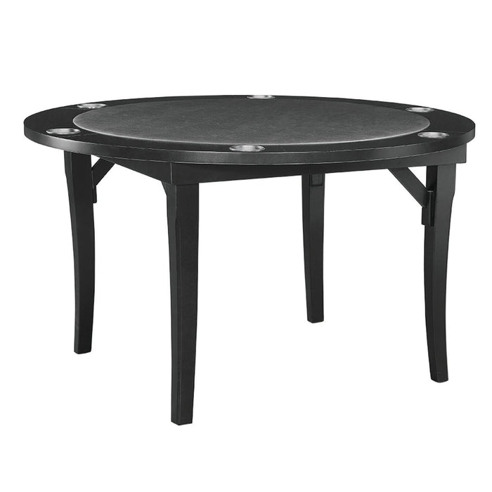 RAM Game Room 48" Round Folding Poker Table Set With Chairs