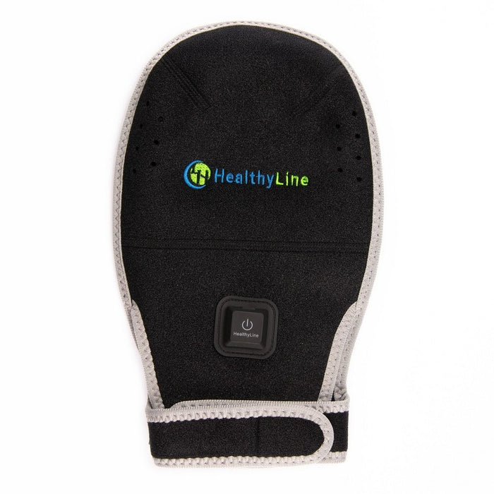 HealthyLine Portable Heated Gemstone Pad - Hand Model with Power-bank
