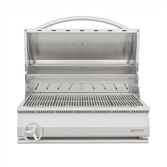 RCS Premier 32 Inch Built-In Charcoal Grill