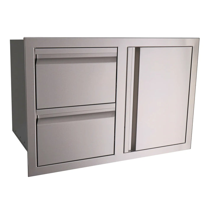 RCS Valiant  Double Drawer With Door Combo