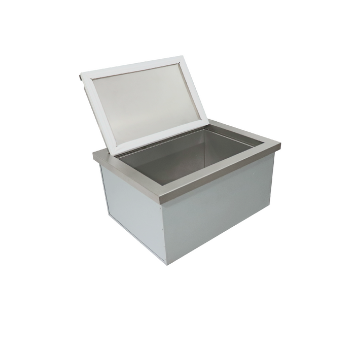 RCS Valiant Stainless Steel Drop-In Cooler Ice Container With Removable Lid
