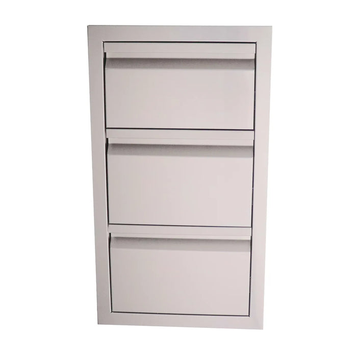 RCS Valiant Stainless Fully Enclosed Triple Drawer