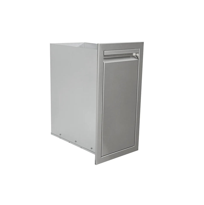 RCS Valiant Stainless Narrow Trash Drawer (Trash Can Included)