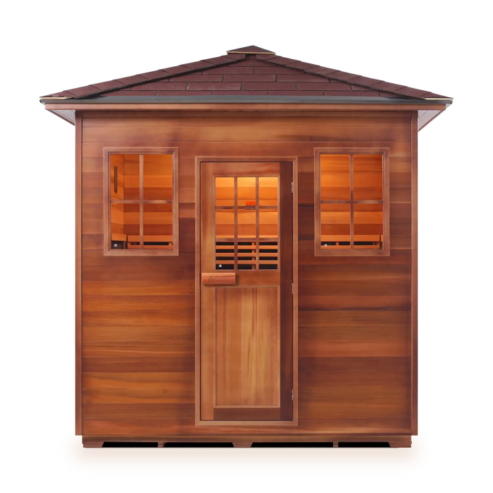 Enlighten MoonLight 5 Person Dry Outdoor Traditional Sauna