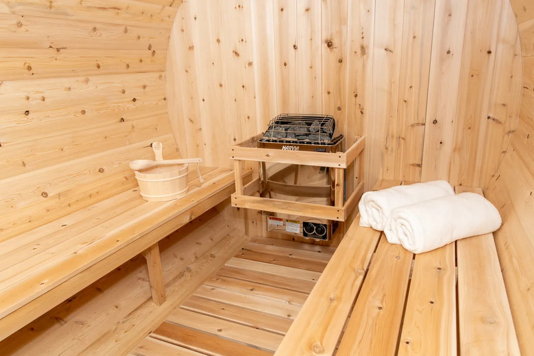 Dundalk Leisurecraft Canadian Timber Tranquility Barrel Sauna