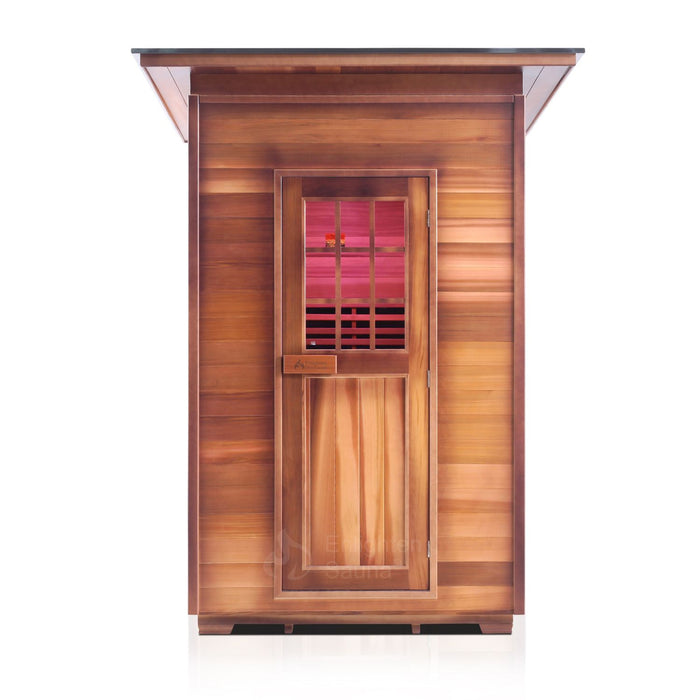 Enlighten SIERRA 2 Person Full Spectrum Outdoor Infrared Sauna