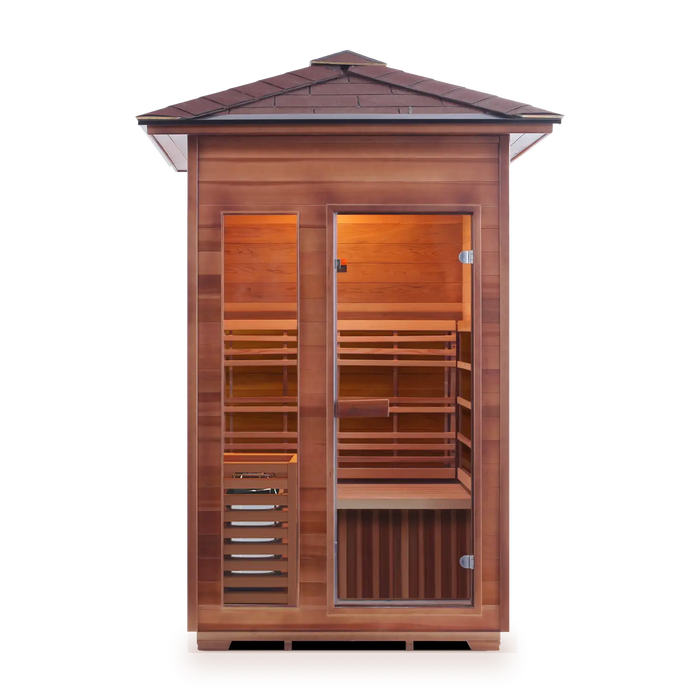 Enlighten SunRise 2 Person Dry Outdoor Traditional Sauna