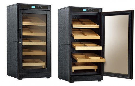 Prestige Import Group Redford Lite Electric Cabinet Humidor - 1250 Cigar Ct.